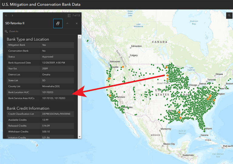 2025 Q1 Bank Map Data Update - National Environmental Banking Association