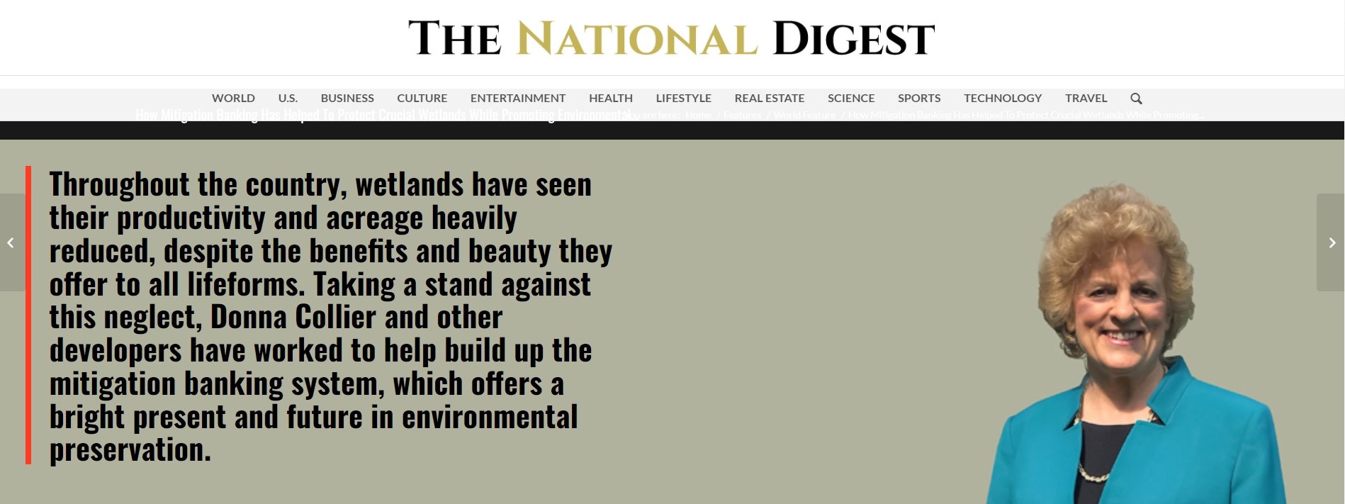 The National Digest - Donna Collier